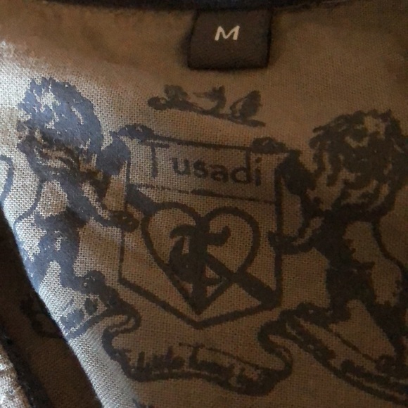 Grey button up - Picture 3 of 3